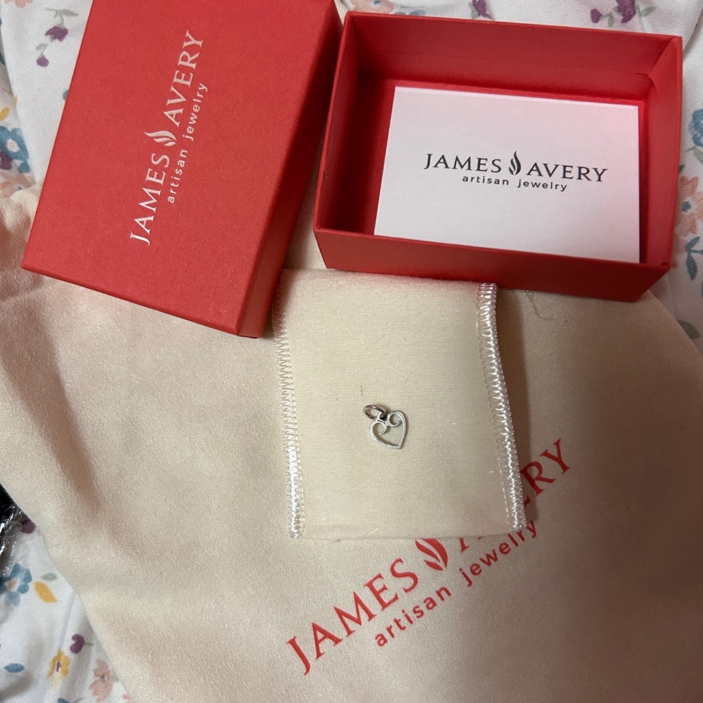 JAMES AVERY heart charm